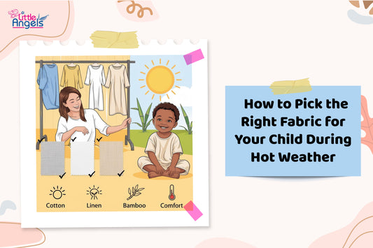 How to Pick the Right Fabric for Your Child During Hot Weather