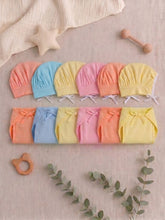 Newborn Essentials Combo Set – 6 Caps & 6 Nappies