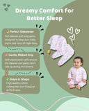 Little Angels Pink Cotton Nightwear Set – Soft & Comfortable Sleepwear | Little Angels Baby Cotton Pink Night Suit Set