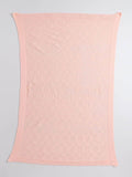 Little Angels Little Angels Baby Blanket Woollen Perfect Nursery Essential with Lace Design Peach Blanket Blanket & Swaddle Blankets, Bows, and Baby Glow 0-1Y / Peach / Baby Wool