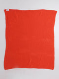 Little Angels Little Angels Baby Blanket Woollen Perfect Nursery Essential with Lace Design Red Blanket Blanket & Swaddle The Sunset Orange Knitted Blanket 0-2Y / Orange / Baby Wool