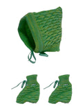 Little Angels Chilly Days, Cute Ways Set Cap & Socks Chilly Days, Cute Ways Set Green / 0-3 M