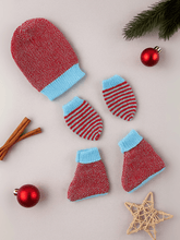 Little Angels Bundle of Warmth Baby Set Cap, Socks & Mittens Bundle of Warmth Baby Set