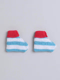 Little Angels Snuggle Sweet Striped Knit Set Cap, Socks & Mittens Snuggle Sweet Striped Knit Set