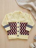 Little Angels Woolen Baby Cardigan Cardigan Classic Knit Woolen Baby Cardigan