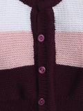 Little Angels Classic Striped Baby Knitwear Cardigan Classic Striped Baby Knitwear