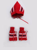 Little Angels Chilly Days, Cute Ways Set Chilly Days, Cute Ways Set 0-3 M / Red