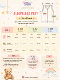 Little Angels Printed Baby Vest Pack Online | My Little Angels Jhabla/Vest Cotton Printed Sleeveless Baby Vest