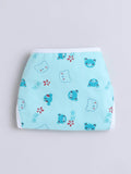 Little Angels Little Angels Teddy Print Nappy / Langot Pack of 6 Nappy/Langot Rainbow Soft Nappy Set - (0-3M)