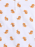Little Angels Little Angels 1 Pc Onesies/Romper Cotton Round Neck Half Sleeves Tiger Print Bodysuit For Baby Boys Onesies All-Day Play Cotton Romper
