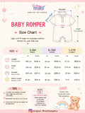Little Angels White Cotton Tiger Print Baby Romper Onesies Soft White Cotton Baby Bodysuit with Tiger Print