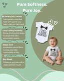 Little Angels White Cotton Graphic Print Baby Onesie Onesies White Cotton Onesie for Babies