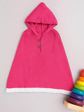 Little Angels Bright Days, Warmer Poncho Plays Poncho Bright Days, Warmer Poncho Plays Fuschsia / 1 - 2 Years