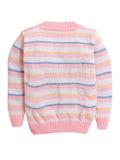 Little Angels Little Angels Baby Wool Round Neck Full Sleeves Striped Pullover Sweater for Baby Boys Pullover Rainbow Snuggles, One Stitch Away Pullover