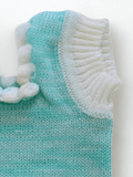 Little Angels Chunky Knit Baby Winter Top Sleeveless/vests Chunky Knit Baby Winter Top