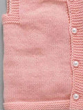 Little Angels Little Angels Baby Wool Square Neck Embroidered Sleeveless Cardigan For Baby Girls Sleeveless/vests Little Buds Winter Knit Charm Vest