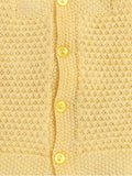 Little Angels Snuggle Me Button Vest Sleeveless/vests Snuggle Me Button Vest Yellow / 0-3 months
