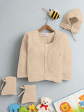 Little Angels Angel Feather-Touch Baby Outfit Sweater Sets Angel Feather-Touch Baby Outfit 3-6 M / Peach