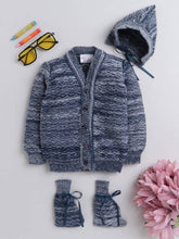 Little Angels Ocean Whisper Baby outifit Sweater Sets Ocean Whisper Baby outifit 0-3 M / Navy / Soft Wool