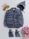 Little Angels Ocean Whisper Baby outifit Sweater Sets Ocean Whisper Baby outifit 0-3 M / Navy / Soft Wool