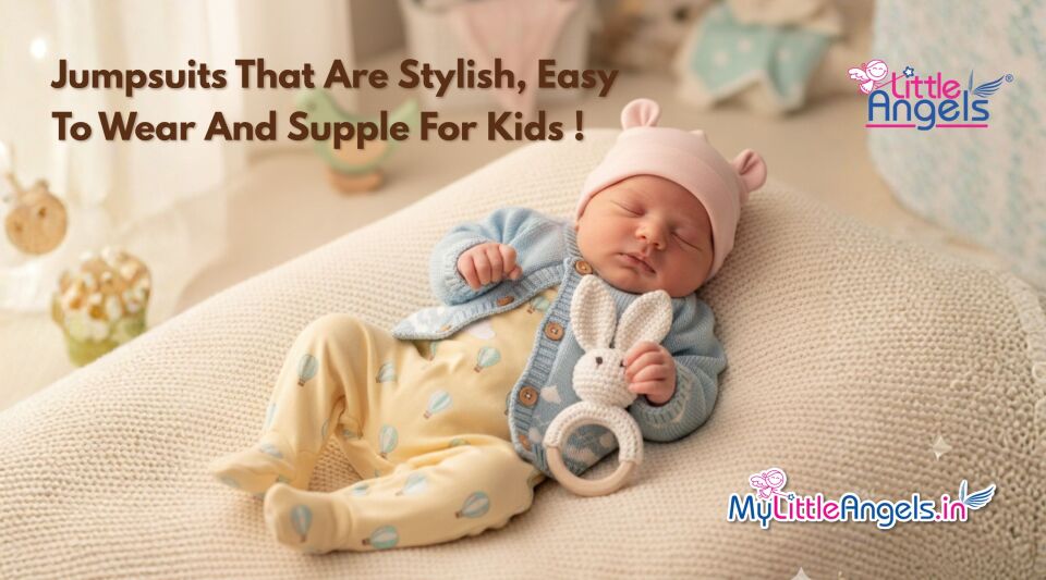 Jumpsuits That Are Stylish, Easy To Wear And Supple For Kids