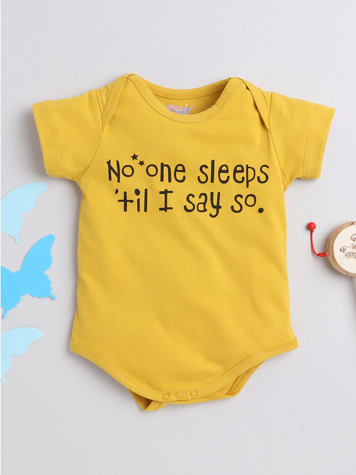 Little Doodles Printed Baby Onesie