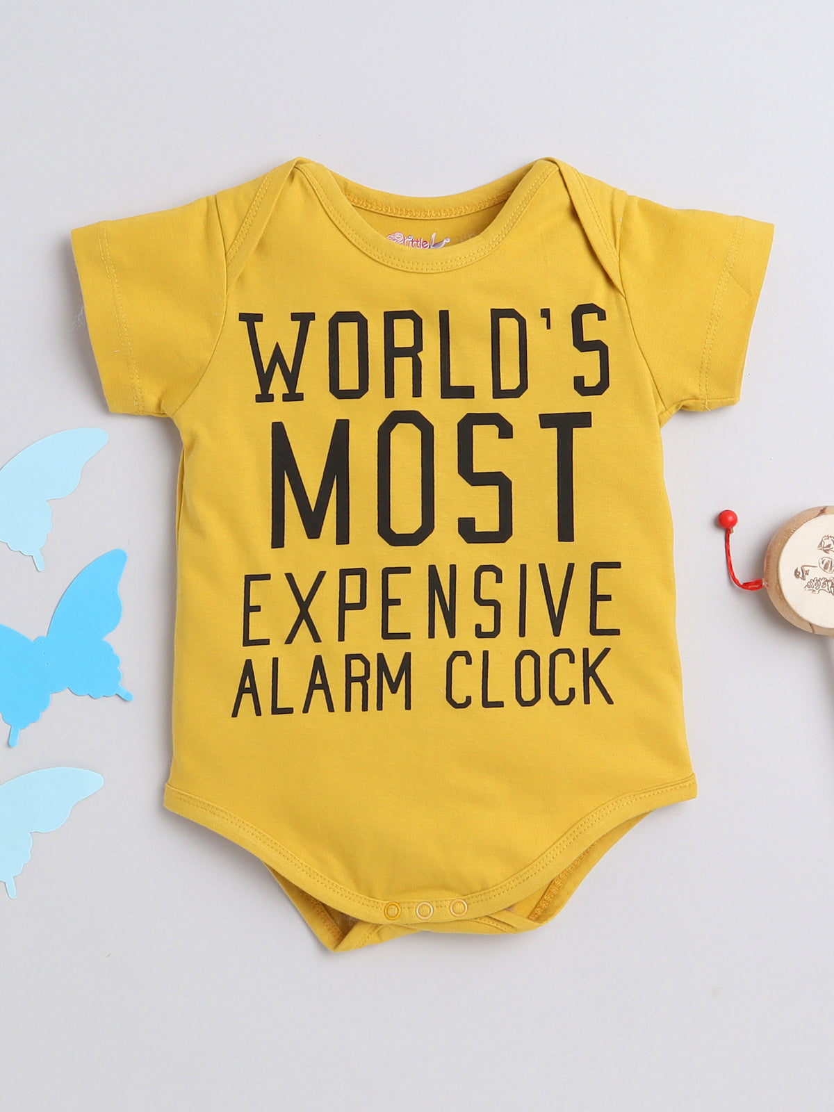 Little Doodles Printed Baby Onesie