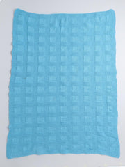 Baby Wool Checkered Design Swaddle