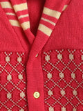 Woolen Cardigan for Toddlers – Yellow and Fucshia