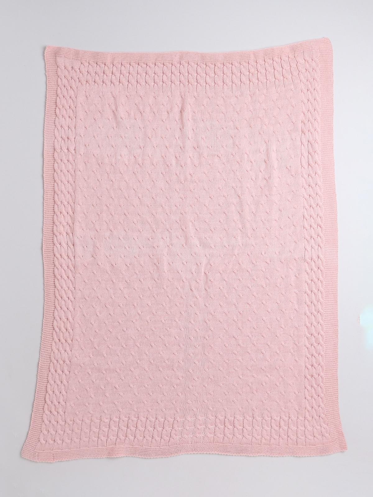 Baby Wool Cable Knit Design Blanket