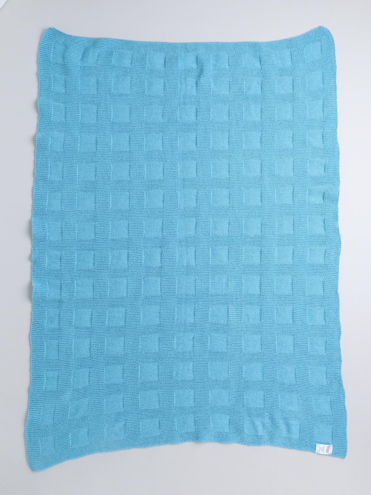 Baby Wool Checkered Design Swaddle