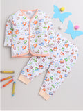 Baby Cotton Car and Truck Night Suit Set