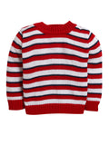 Round Neck Full Sleeves Stripe Pullover