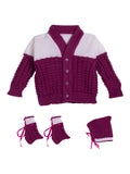 Berry Bliss Knitted Sweater Set Combo