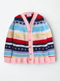 Color Pop Rainbow Cozy Pullover