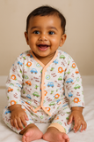 Baby Cotton Car and Truck Night Suit Set