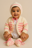 Celestial Dot Knit Baby Outfit