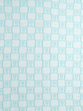 2 in 1 Blue & White Reversible Leaf Design Blanket