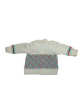 Tiny Trendsetter Geometric Cardigan