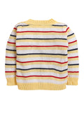 Round Neck Full Sleeves Stripe Pullover