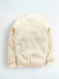 Baby Girls Cable Knit Buttoned Cardigan – Cream