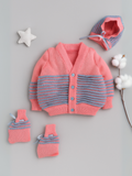 Stripe Hop Cozy Baby Outfit