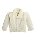 Classic Ivory Baby Knitwear Ensemble