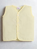 V-Neck Sleeveless Solid Pack of 4 Jhablas