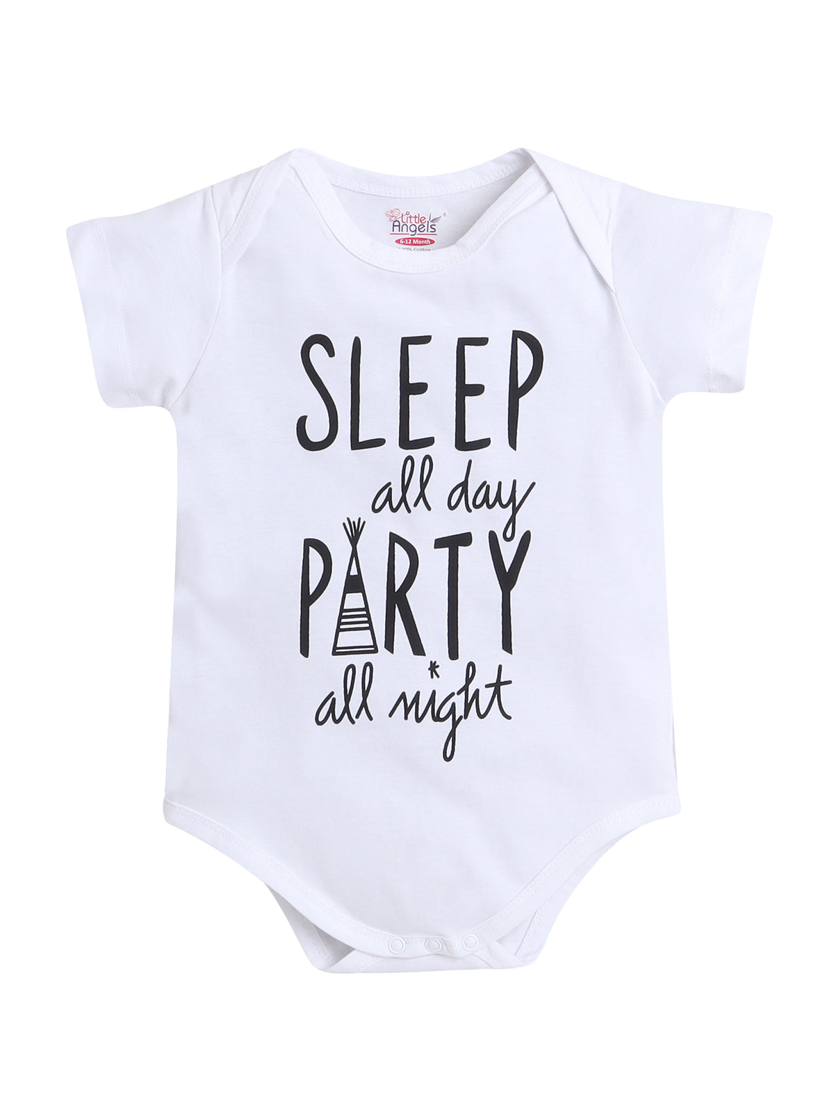 Little Doodles Printed Baby Onesie
