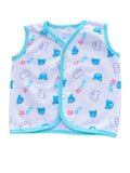 V-Neck Sleeveless Printed Pack of 4 Jhablas