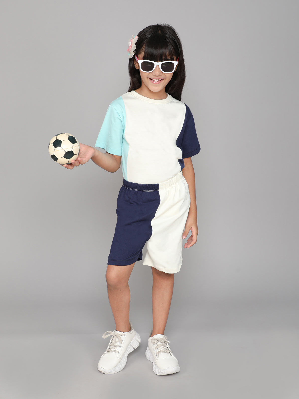 Comfy Kicks Tee-Shorts Duo