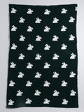 Baby Wool Rabbit Design Reversible Blanket