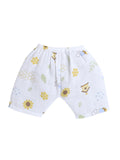 Round Neck Printed Muslin Shirts & Shorts Set