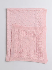 Baby Wool Cable Knit Design Blanket